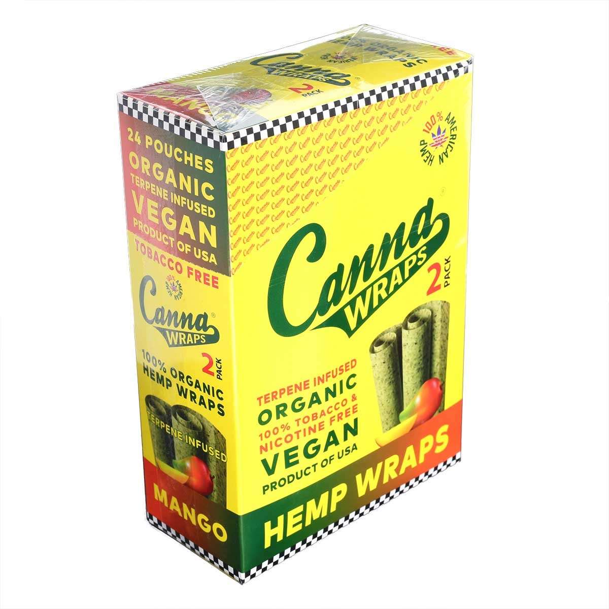 CANNA Wraps Mango Hemp Wraps Big Green Train